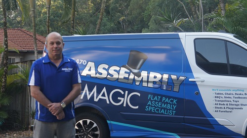 Technician - Adam with his van