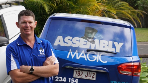 Technician - Brendan with his van