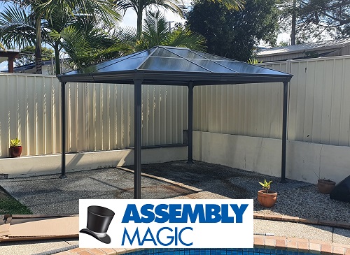 Gazebo assembly by Shaun - Assembly Magic.