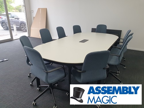 Office furniture installed by Ben - Assembly Magic