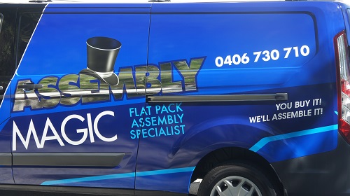 Side of tecnnician - Shaun's van