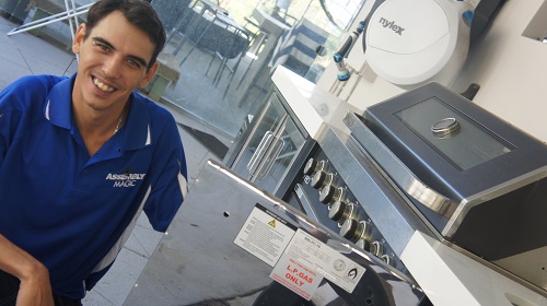 Your local installer - Shaun from Assembly Magic.