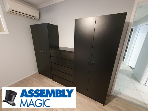 Wardrobes assembled by Ben - Assembly Magic in Ormiston